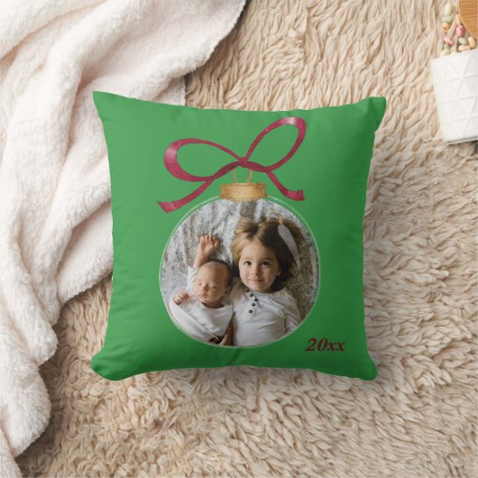 Photo with パーソナライズされた Year Keepsakeカスタム クッション (ブランケット)