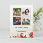 Photo Xmas festive Instagram Christmas Card シーズンカード (スタンド正面)