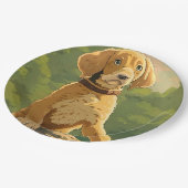 Photoeapラウンド紙プレート ペーパープレート (アングル)