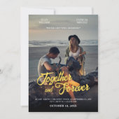 Photogenic wedding  招待状 (正面)