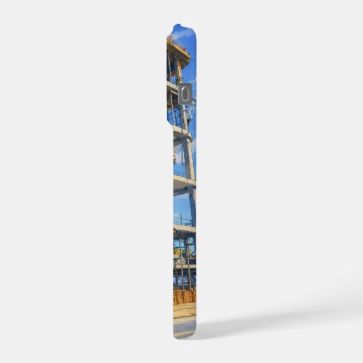 Photograph Edited Image Clear Case for iPhone® iPhoneケース (左側面)