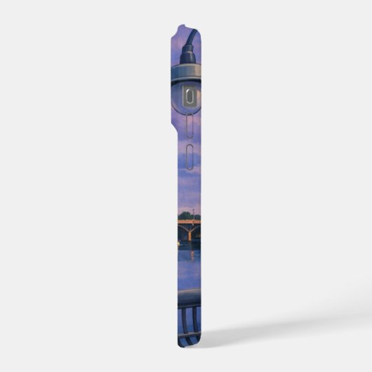 Photograph Edited Image Clear Case for iPhone® iPhoneケース (左側面)