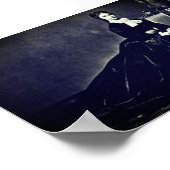 Photograph Empress Elisabeth of Austria with dog ポスター (角)