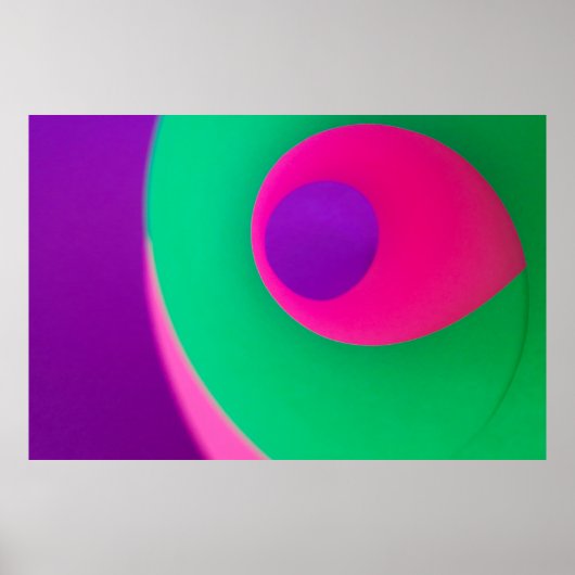 Photograph of optical illusion ポスター (正面)