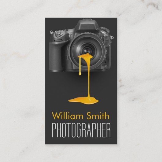 Photographer 名刺 (正面)