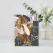 Photographer Bear – プレス・ジャーナリスト ポストカード (スタンド正面)