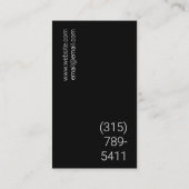 Photographer Business Card 名刺 (裏面)