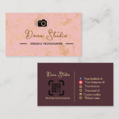 Photographer Business Card  名刺 (正面/裏面)