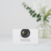 Photographer Business card 名刺 (スタンド正面)