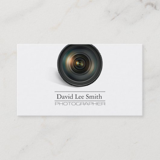 Photographer Business card 名刺 (正面)