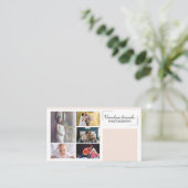 Photographer Business Card Template 名刺 (スタンド正面)