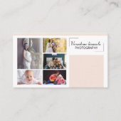 Photographer Business Card Template 名刺 (正面)