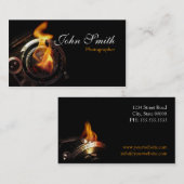 Photographer Business Cards 名刺 (正面/裏面)