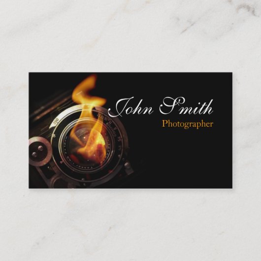 Photographer Business Cards 名刺 (正面)