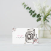 Photographer fotografo tarjeta de visita 名刺 (スタンド正面)