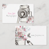 Photographer fotografo tarjeta de visita 名刺 (正面/裏面)