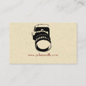 Photographer (fotografo videografo) tarjeta 名刺 (裏面)