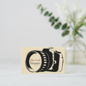 Photographer (fotografo videografo) tarjeta 名刺 (スタンド正面)