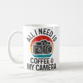 Photographer Gift Coffee  Camera Funny Vintage Pho コーヒーマグカップ