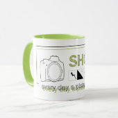 Photographer mug マグカップ (正面左)