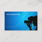 Photographer Simple Business Cards 名刺 (正面)