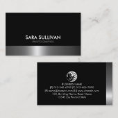 Photographer Visual Arts Media 名刺 (正面/裏面)