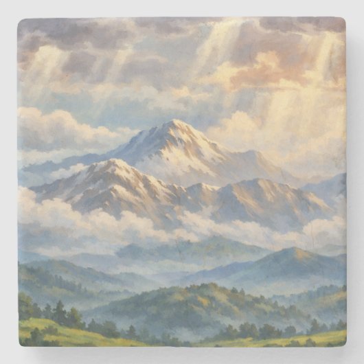 Photographic Landscape Art Edited (Better Quality) ストーンコースター (正面)