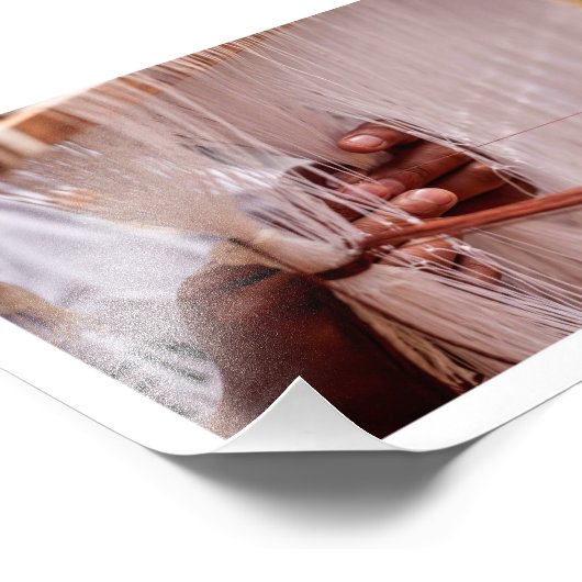 Photographie Mains d'artisan - Uekani 17,7x12,7 cm フォトプリント (角)