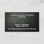 Photography Business card 名刺 (裏面)