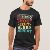 Photography Camera Picture Image Resolution Photog Tシャツ (正面)