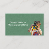 Photography Camera Store or Photographer 名刺 (正面)