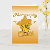 Photography Chick #10 カード (黄色い花)