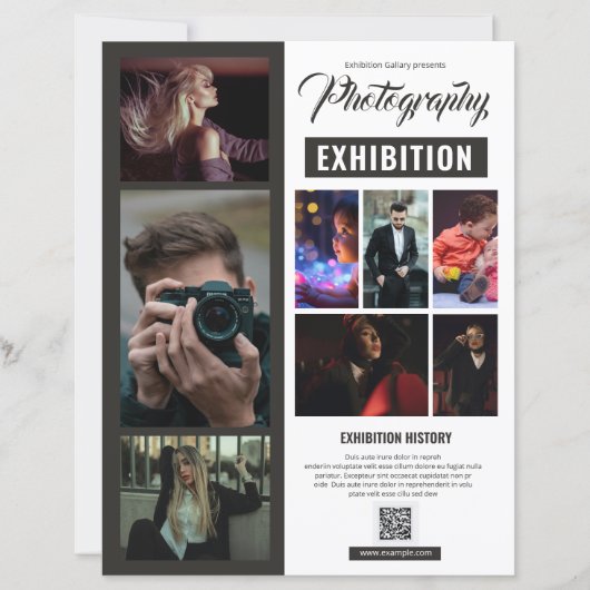 Photography Exhibition Flyer Template (正面)