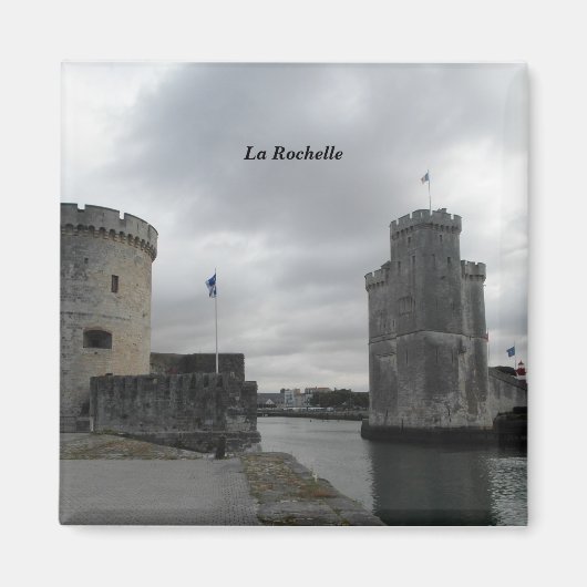 Photography La Rochelle，フランス –  マグネット (正面)
