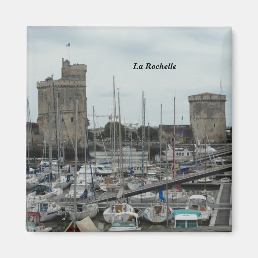 Photography La Rochelle，フランス –  マグネット (正面)