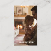 Photography Modern Minimal Simple Photo 名刺 (裏面)