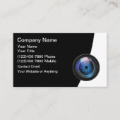 Photography Professional Business Cards Design 名刺 (正面)