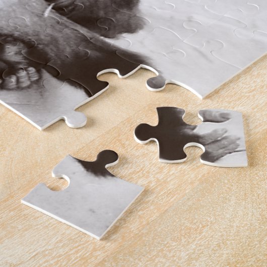 Photography Sleeping Gorilla ジグソーパズル (側面)