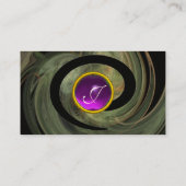 PHOTON SWIRL GEM モノグラム 黒 紫 名刺 (裏面)