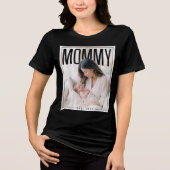 PhotoPop マミーEST カスタムフォト トライブレンドＴシャツ (正面)