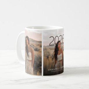 PhotoPop 2026年卒業式二枚写真ギフト コーヒーマグカップ