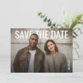 PhotoPop Save the Date Minimal セーブザデート (スタンド正面)