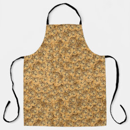 Photorealistic Chocolate Chip Cookie Apron エプロン