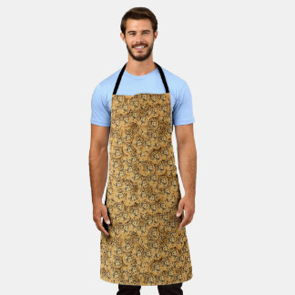 Photorealistic Chocolate Chip Cookie Apron エプロン