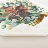 PHOTO's 結婚 Gift Newlywedsアニバーサリーカップル シェルパブランケット (3/4)