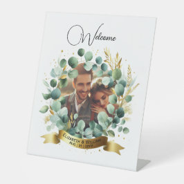 PHOTO's 結婚 Gift Newlywedsアニバーサリーカップル 台座サイン