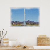 Photo's 絵画 of Fountain Hills, Az ポスター (キッチン)