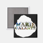 Photos de Marie-Galante マグネット (正面/裏面)