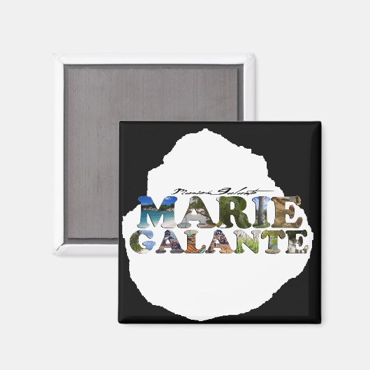 Photos de Marie-Galante マグネット (正面/裏面)