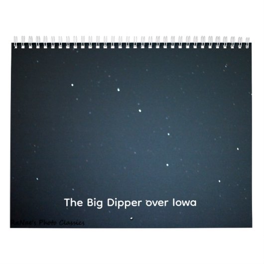 Photos of the Sky /Two Page MediumCalendar, White カレンダー (カバー)